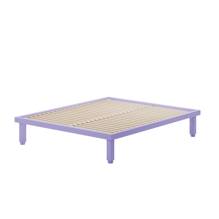 OUT Objekte unserer Tage - Kaya Bed Medium, 160 x 200 cm, lilac