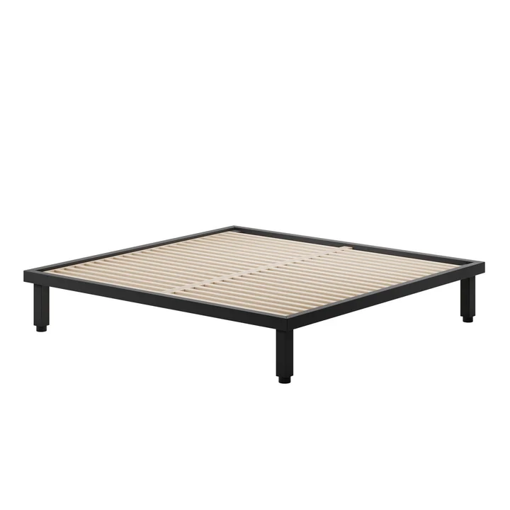 OUT Objekte unserer Tage - Kaya Bed XLarge, 200 x 200 cm, basalt