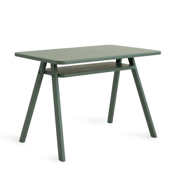 Nobodinoz - Growing Green Children's table, 70 x 40 x 50 cm, deep green