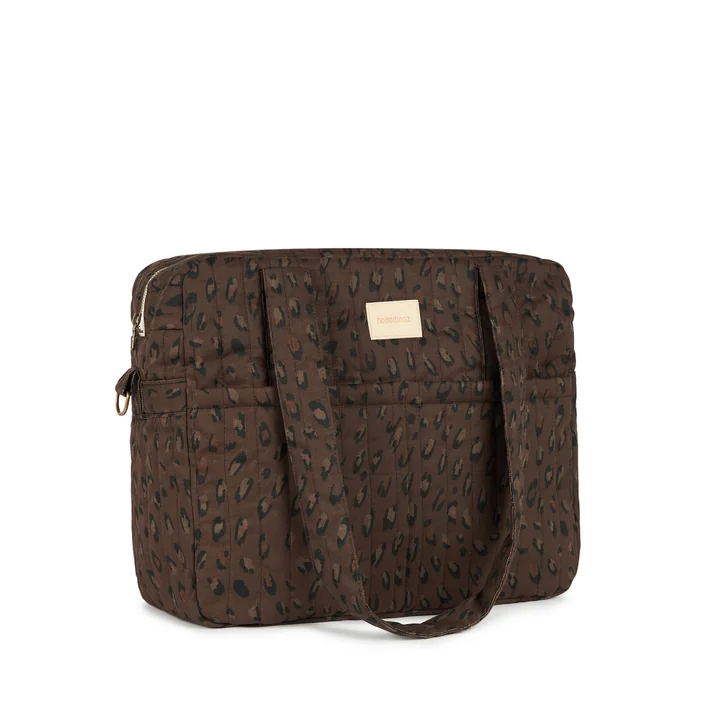 Nobodinoz - Hyde Park Pram bag, waterproof, leonie brown