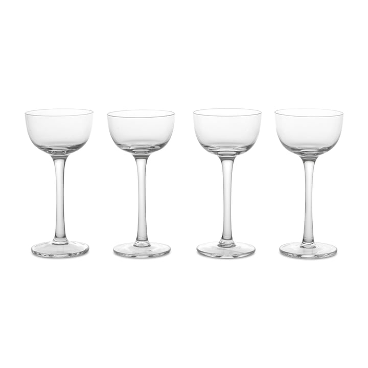 Host Liqueur glass, clear (set of 4) by ferm Living