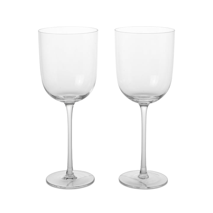 Host Red wine glass, clear (set of 2) by ferm Living