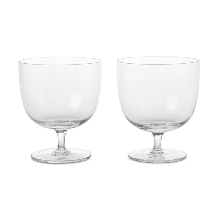 Host Water glass, clear (set of 2) by Ferm Living