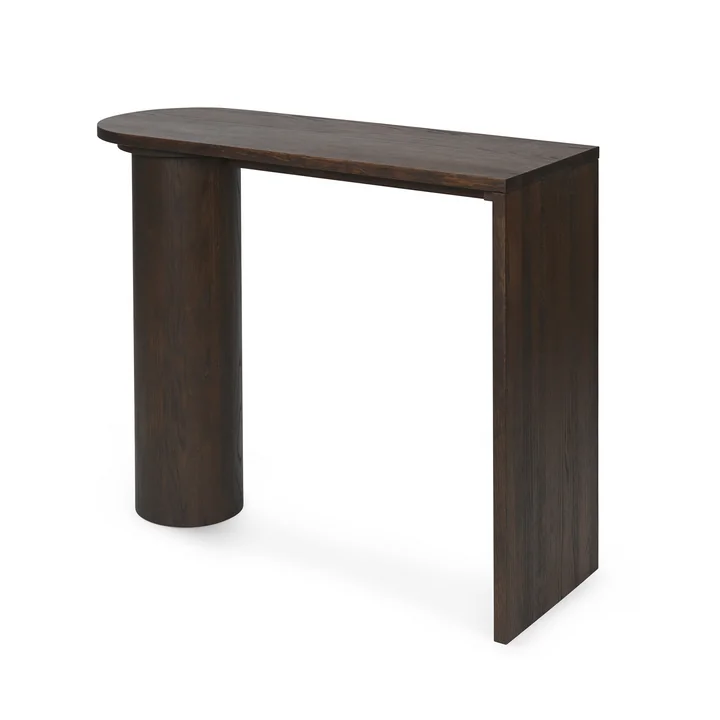 Pylo Console table, dark stained oak by Ferm Living