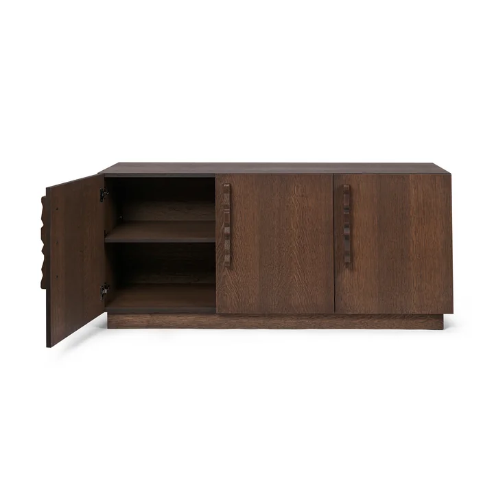 Unda Sideboard, dark stained oak by Ferm Living