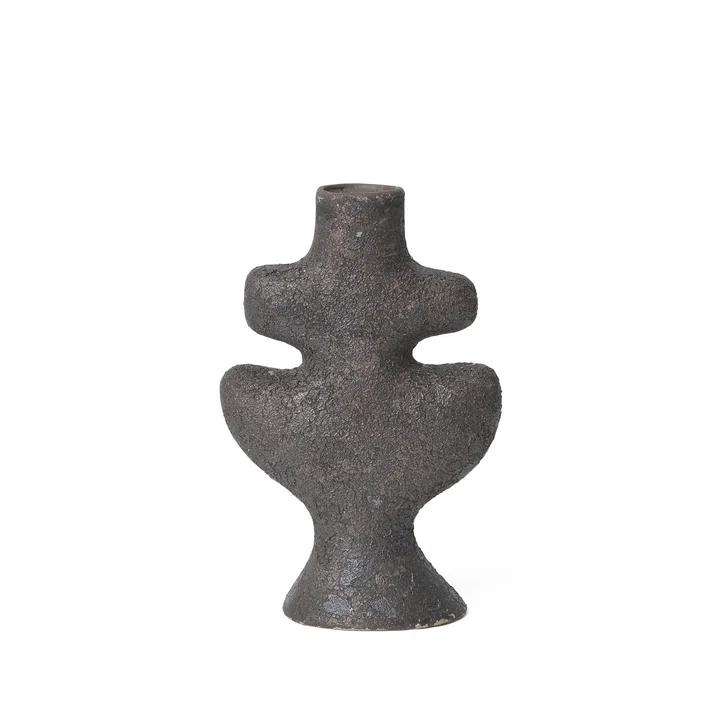 Ferm Living - Yara Candlestick S, rustic iron