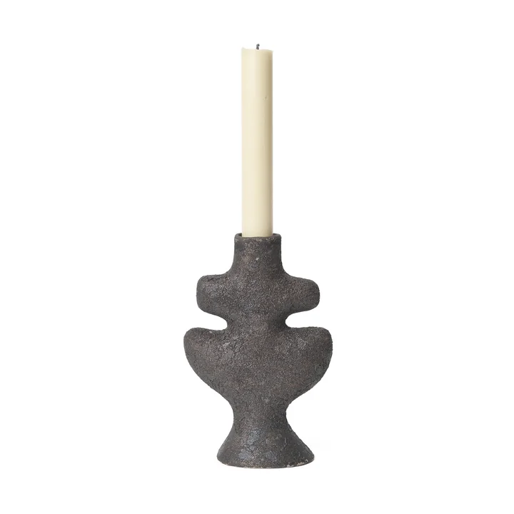 Ferm Living - Yara Candlestick S, rustic iron