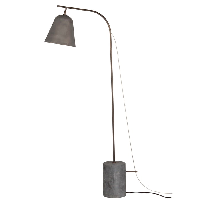 Line One Floor lamp from Norr11 in the finish oxidized