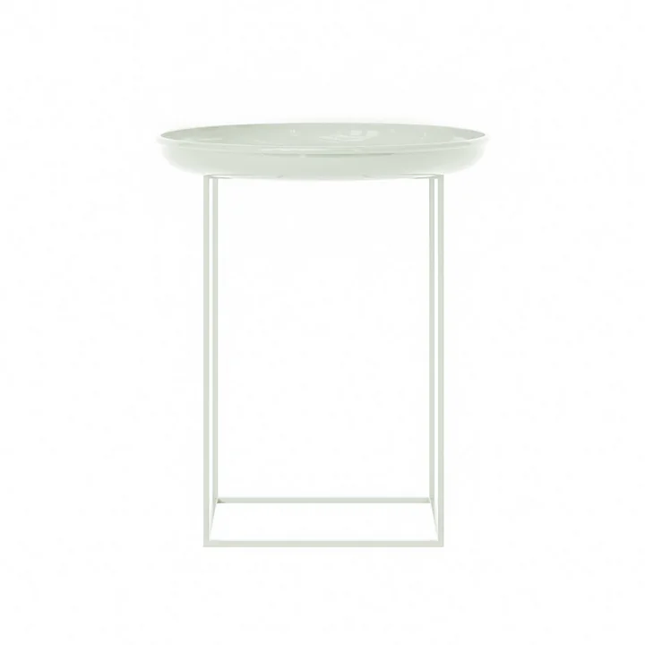 Norr11 - Duke Side table, Ø 45 x H 52 cm, lacquered mineral