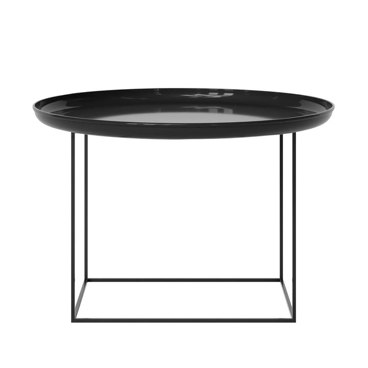 Duke Coffee table from Norr11 in the finish lacquered obsidian