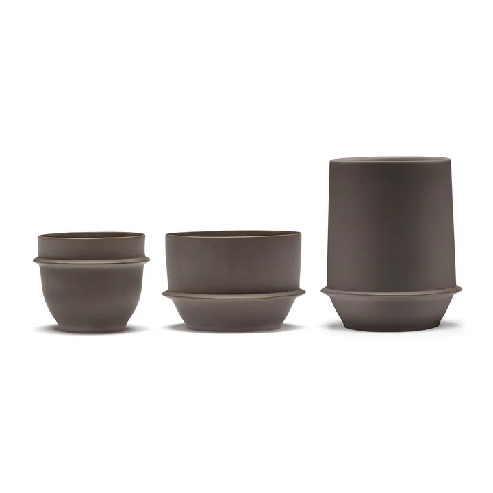 Serax - Dune coffee cup, espresso cup, slate brown