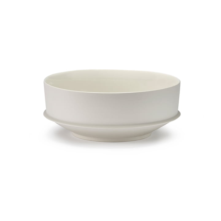 Dune Bowl by Kelly Wearstler, Ø 28.5 cm, alabaster / white by Serax