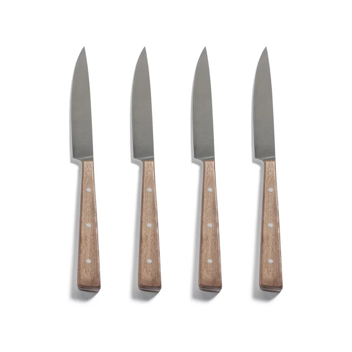 Serax - Dune Steak knife by Kelly Wearstler, walnut (set of 4)