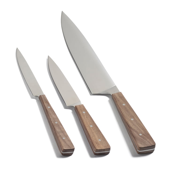 Victorinox Swiss Modern 2 Piece Steak Knife Set, Walnut Wood Handles