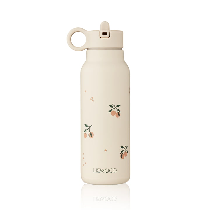 Falk Water bottle, 350 ml, peach, sea shell mix by LIEWOOD
