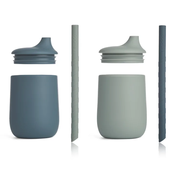 LIEWOOD - Ellis Sippy Mug with lid and straw