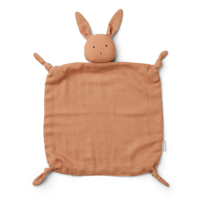 Agnete Cuddle cloth, bunny / tuscany rose by LIEWOOD