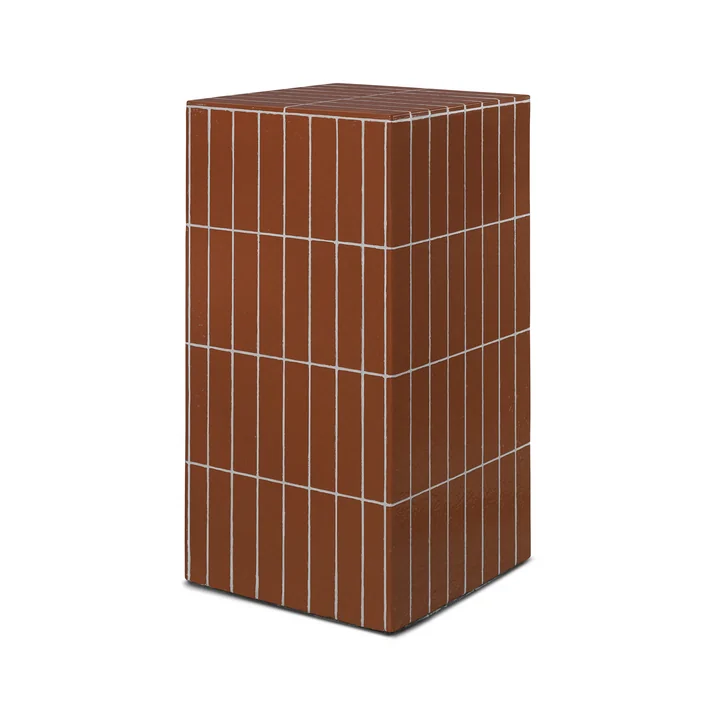 Pillar Base from Ferm Living in the color brown
