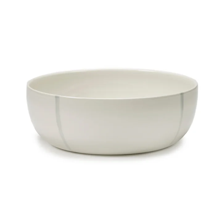 Zuma Bowl by Kelly Wearstler, Ø 28.5 cm, Salt / white by Serax