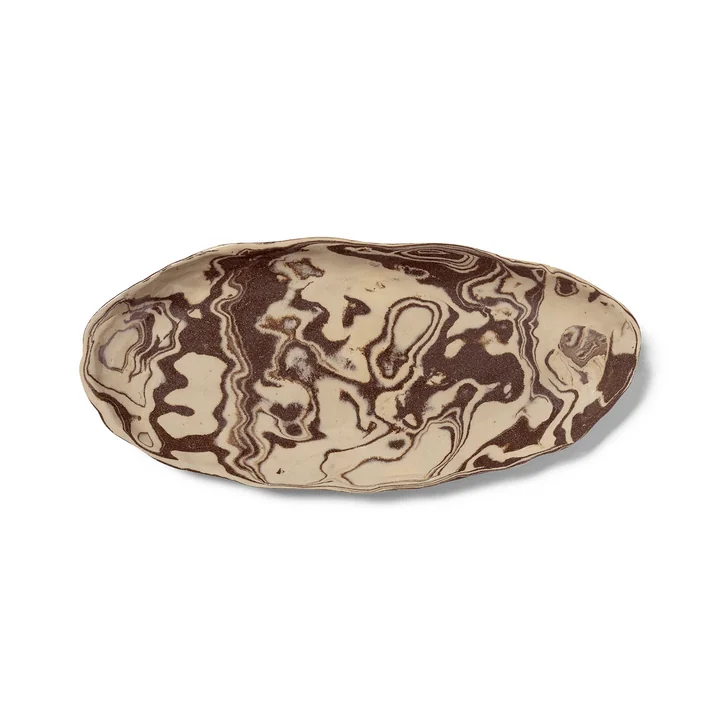 Ryu Plate and bowl from Ferm Living