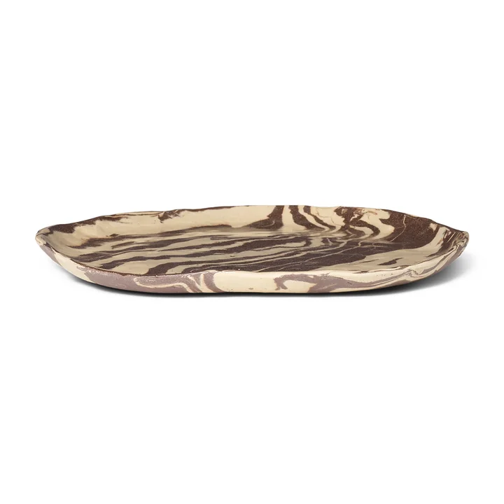 Ryu Plate and bowl from Ferm Living