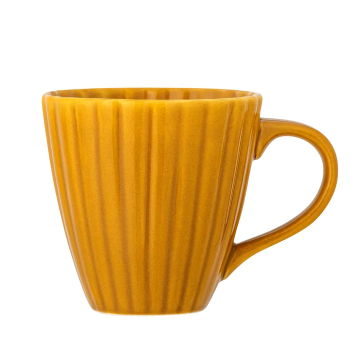 Latina Mug with handle 220 ml, yellow from Bloomingville