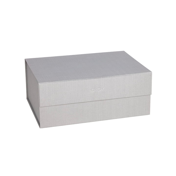 OYOY - Hako Storage box, 33 x 25 cm, clay melange