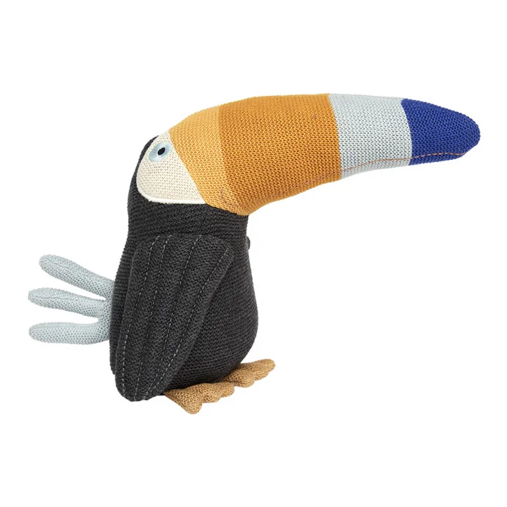 OYOY - Toby Toucan, anthracite / blue