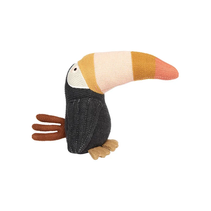 OYOY - Trine Toucan, anthracite / peach