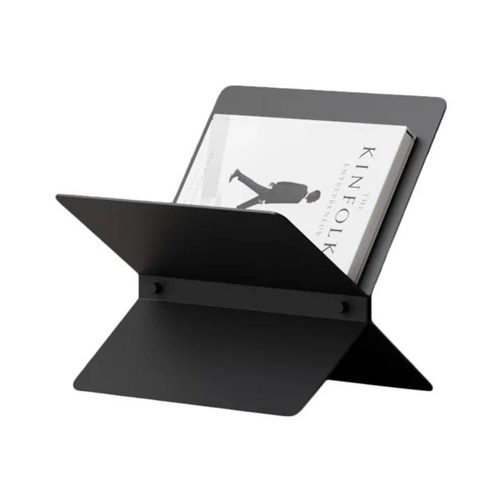 Magazine rack, black from Nichba Design