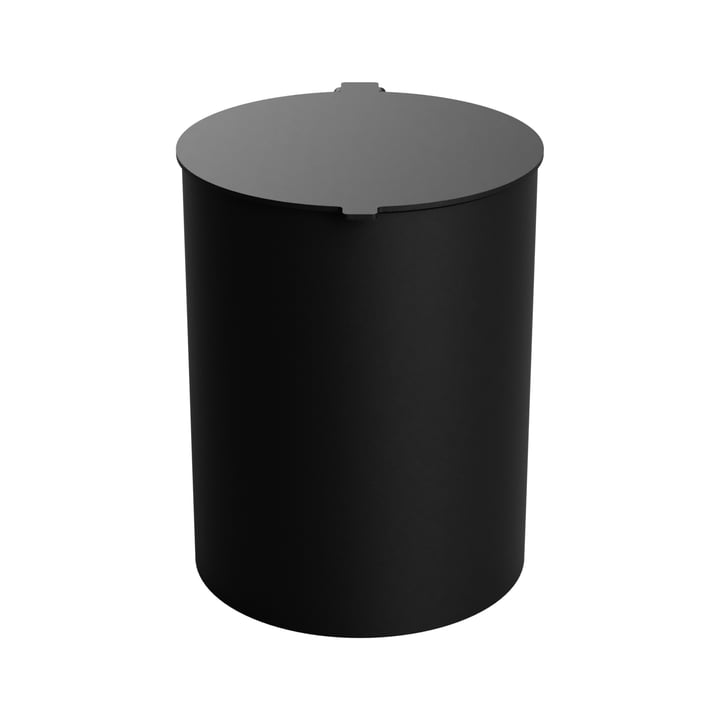 Bathroom trash can, black from Nichba Design