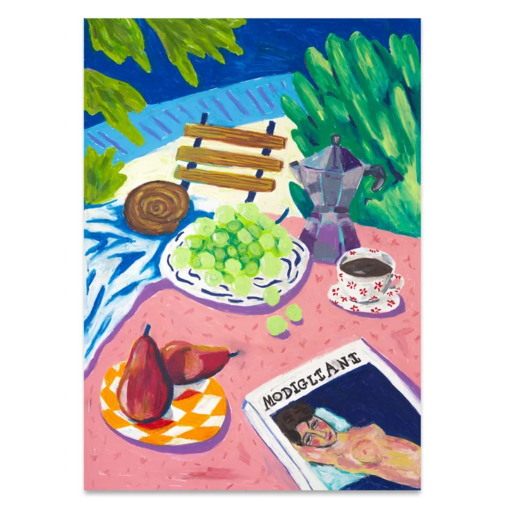 Modigliani in the Garden Poster from Paper Collective