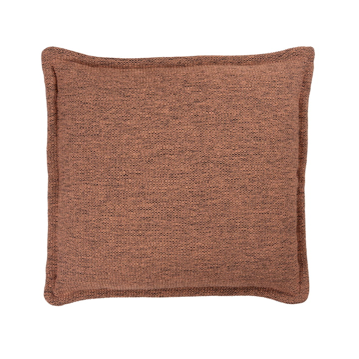 Picnic Cushion, 60 x 60 cm, coral by Røros Tweed