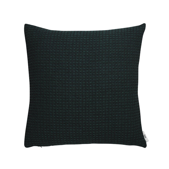 Vega Cushion, 50 x 50 cm, dark green from Røros Tweed