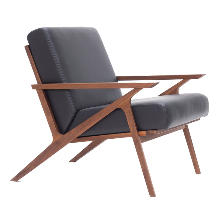 Studio Zondag - Jesper Lounge chair, walnut