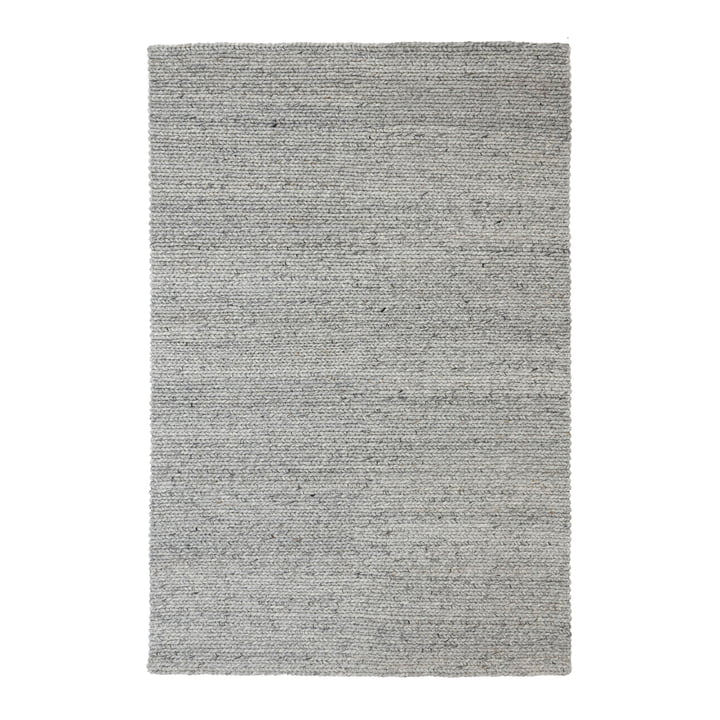 Nuuck - Fletta Rug, 200x300 cm, gray/white