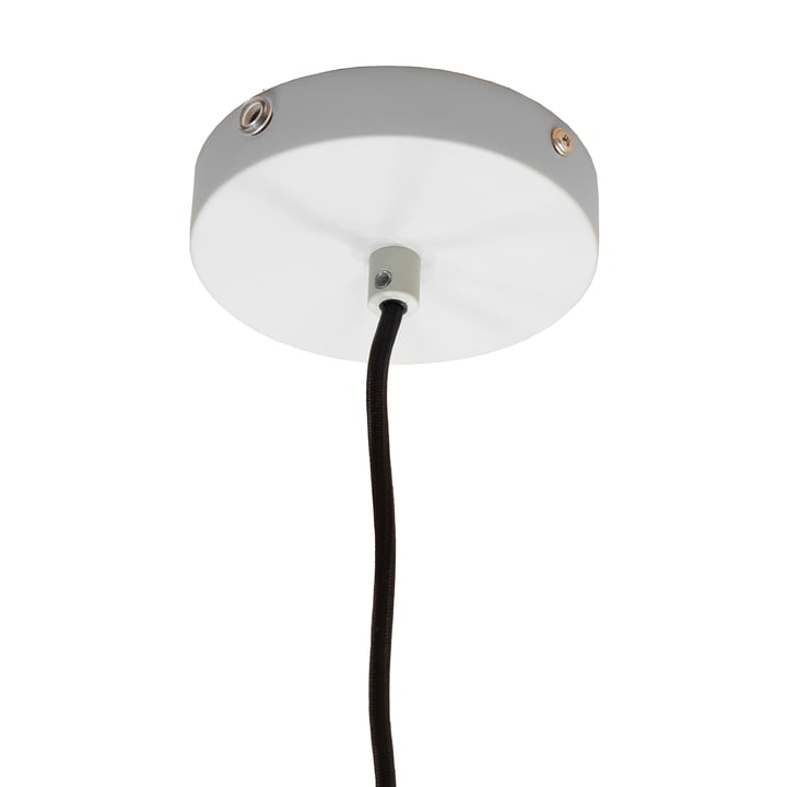 Nuuck - Finn Pendant lamp Ø 22 cm, opal white / gray