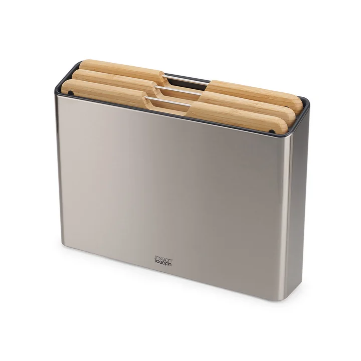 Joseph Joseph - Folio Cutting board, stainless steel / bamboo, (3 pieces)