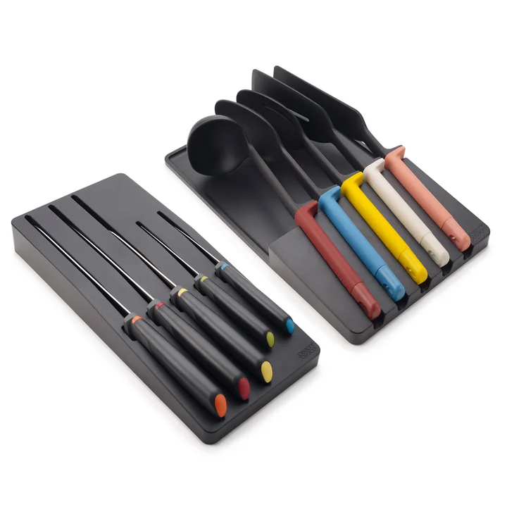 Elevate Your Cooking Utensils and knives set, Multicolor (10 pieces) by Joseph Joseph