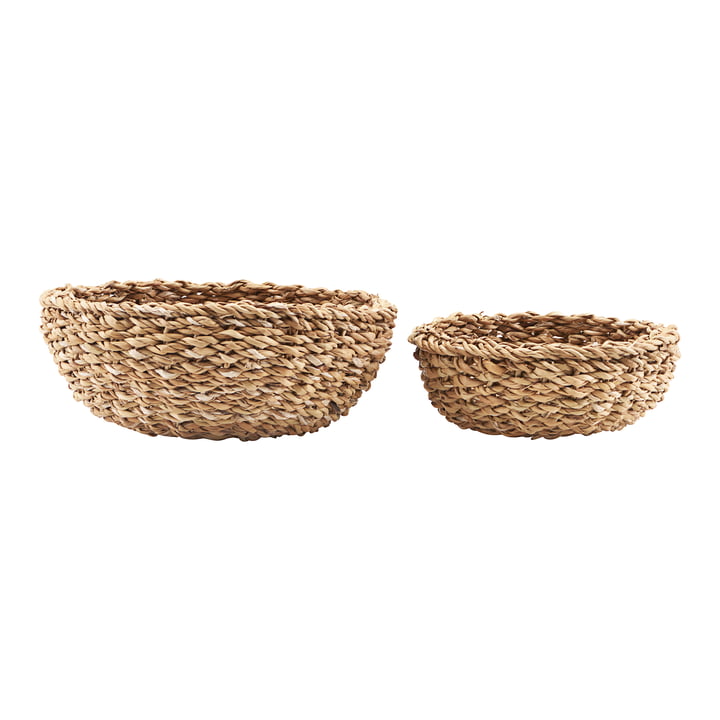 Bread Basket, natural (set of 2) from Nicolas Vahé
