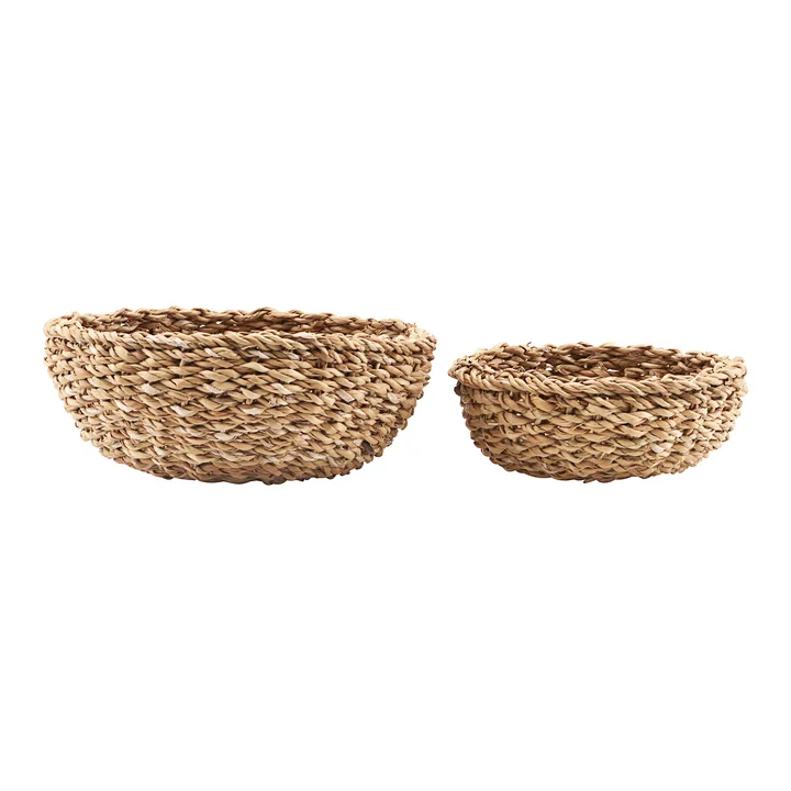 Bread Basket, natural (set of 2) from Nicolas Vahé