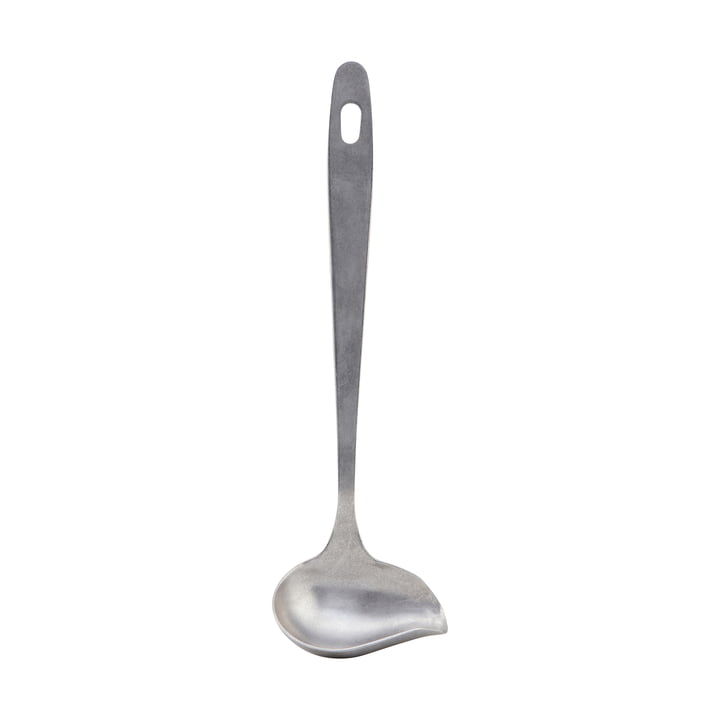 Daily Sauce spoon, brushed stainless steel from Nicolas Vahé