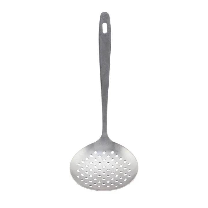 Daily Slotted spoon, brushed stainless steel from Nicolas Vahé