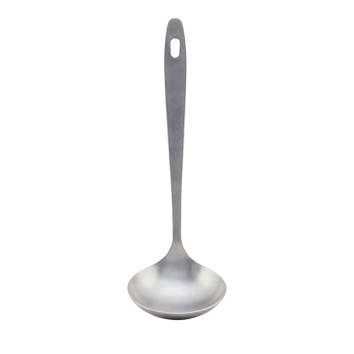 Daily Soup spoon, brushed stainless steel from Nicolas Vahé
