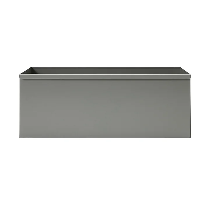 Rack Storage box for shelf, 78 cm x 30 cm, gray from Nicolas Vahé
