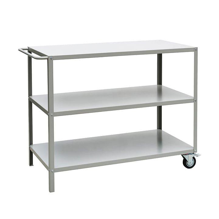 Rack Serving trolley, gray from Nicolas Vahé