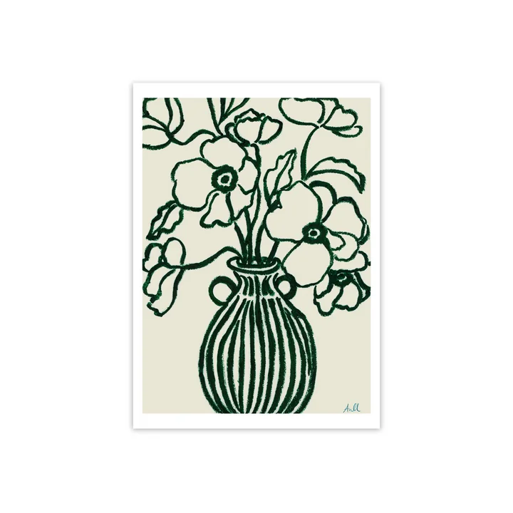 The Poster Club - Poppy Studies III by Anine Cecilie Iversen, 40 x 50 cm