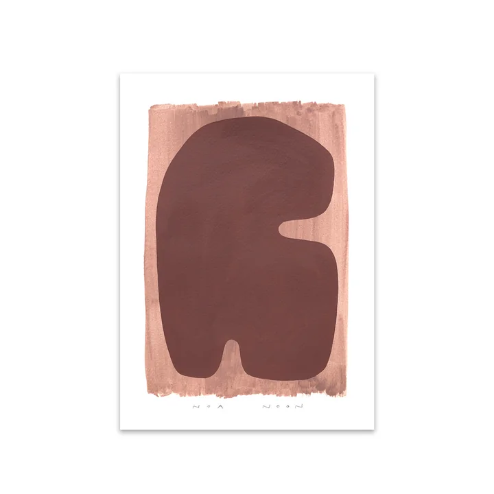Earth Pigments by Noa Noon Gammelgaard for The Poster Club