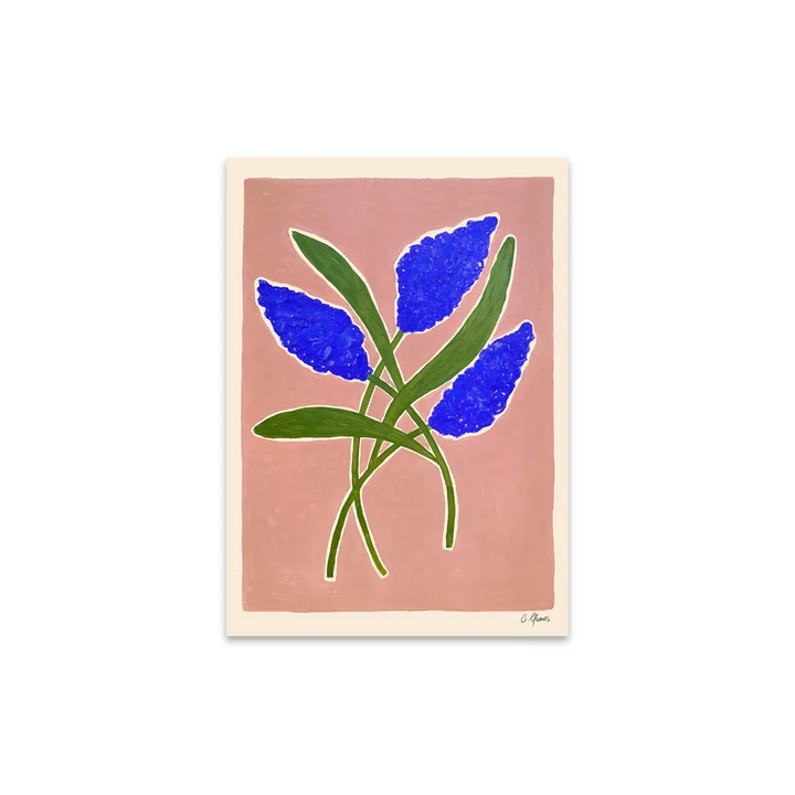 Butterfly Bush by Carla Llanos for The Poster Club