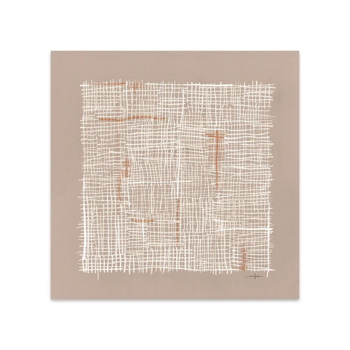 The Poster Club - Net no. 5 by Ana Frois, 50 x 50 cm